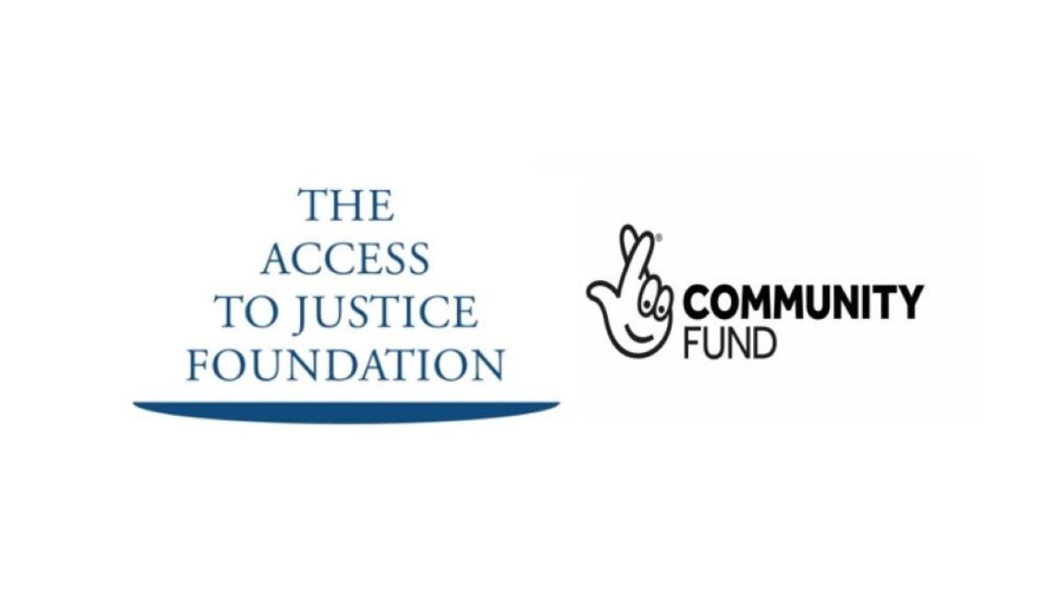 Access to Justice and National Lottery Community Fund logos