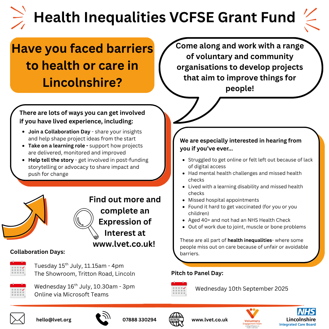 Have you faced barriers to health or care in Lincolnshire